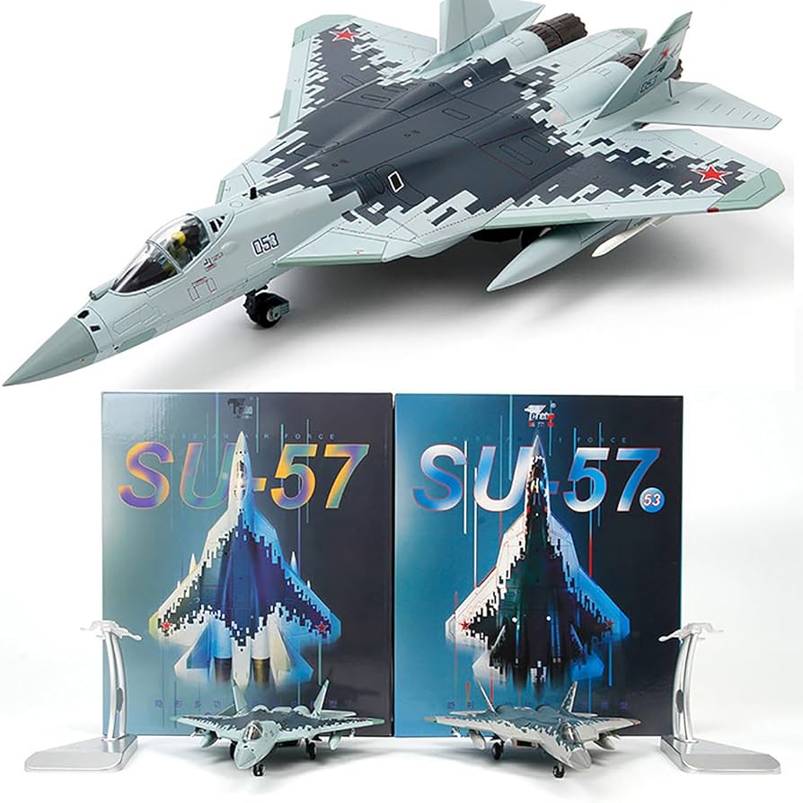 プラモデル完成機　1/72　STEALTH FIGHTER Amazon.co.jp: AZIZAT 1/72スケールロシア第5世代戦闘機SU-57